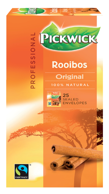 Thee Pickwick Fair Trade rooibos 25x1.5gr