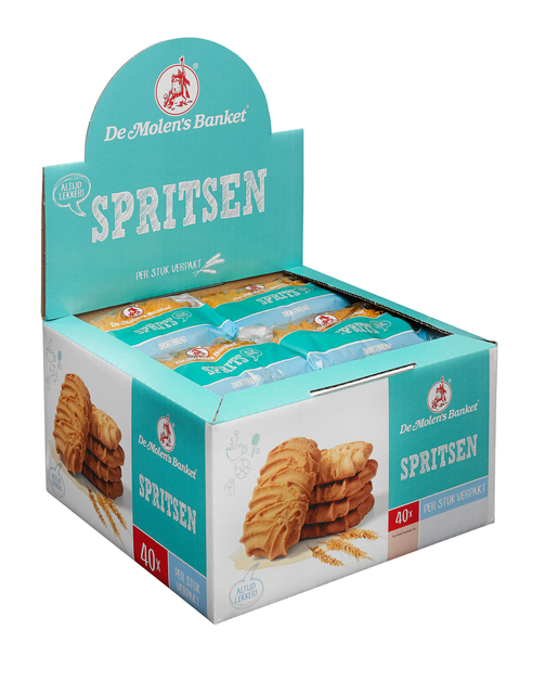 Koeken De Molen Spritsen 40x38gr