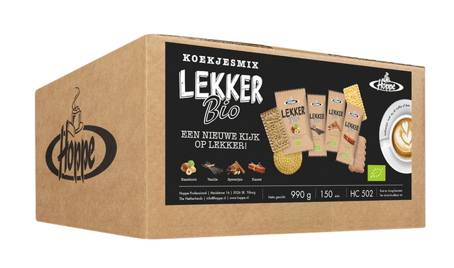 Koekjes Hoppe Lekker Bio koekjesmix 150 stuks