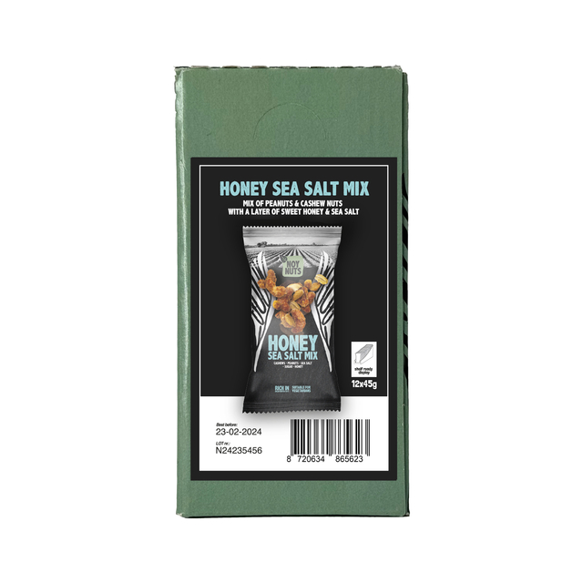 Noten NoyNuts honey sea salt mix zak 45 gram