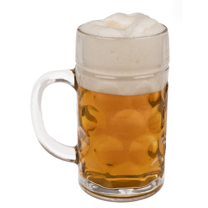 Groenteboer Verklaring punch Glazen bierpul XL - 1 liter | 10483243