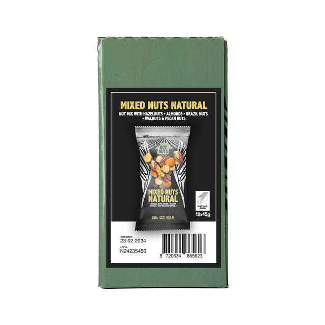 Noten NoyNuts naturel mix zak 45 gram