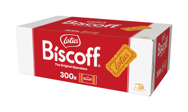 Koekjes Lotus Biscoff speculoos doos 300 stuks