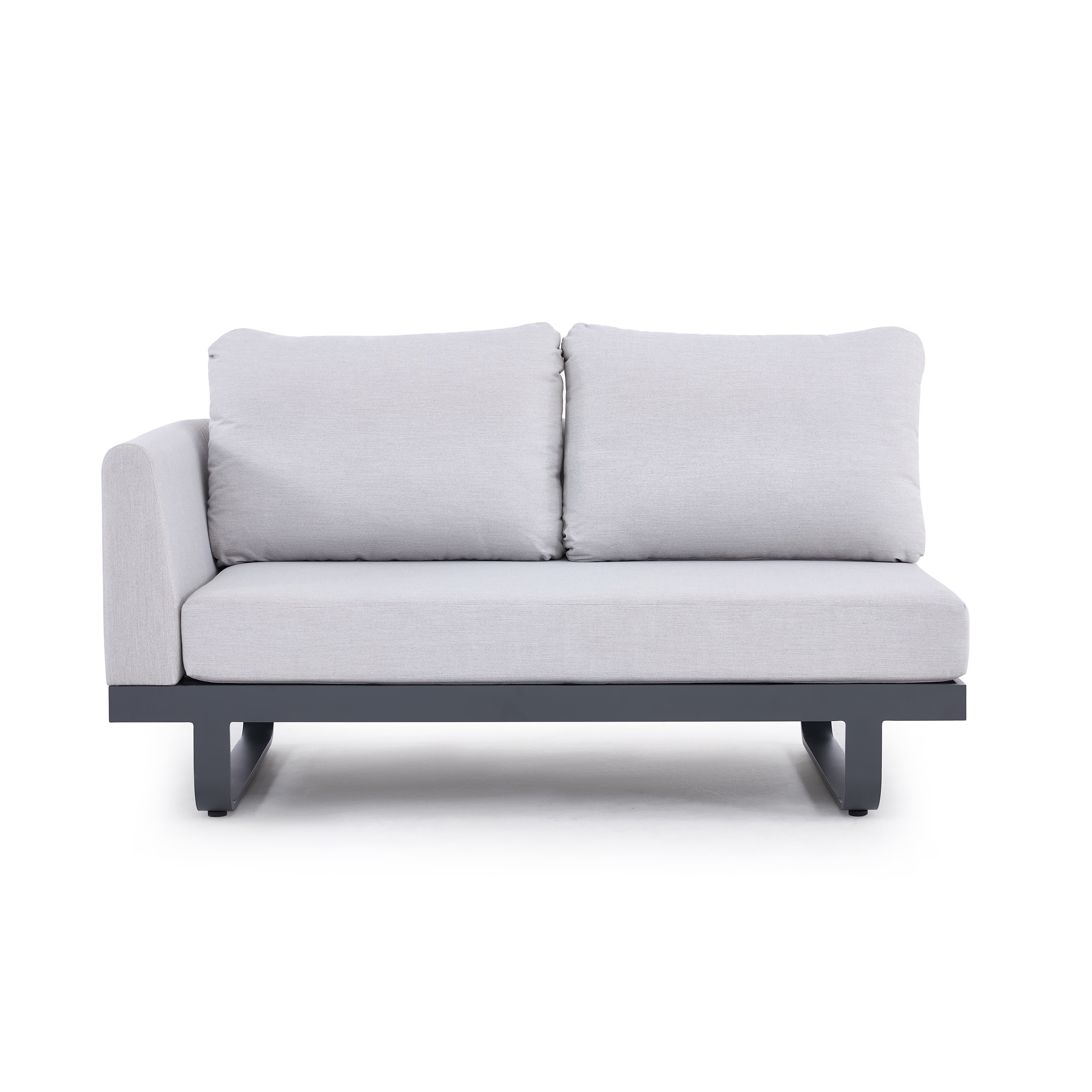 Fellow Aluminium Loungeset - Anthracite-Licht Grijs